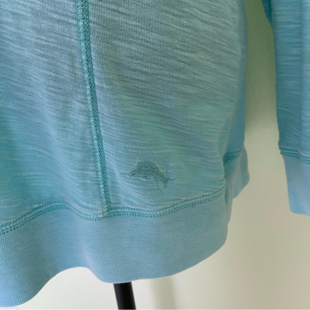 TOMMY BAHAMA Womens Knoll Half Zip Sweatshirt Cotton - Picture 9 of 10